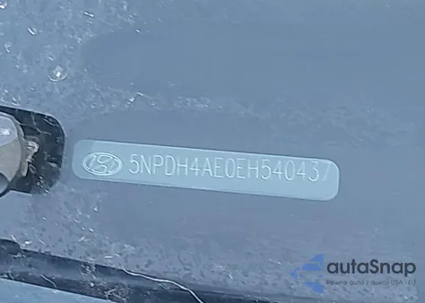 2014 Hyundai Elantra Se из США, поврежденный, VIN 5NPDH4AE0EH540437